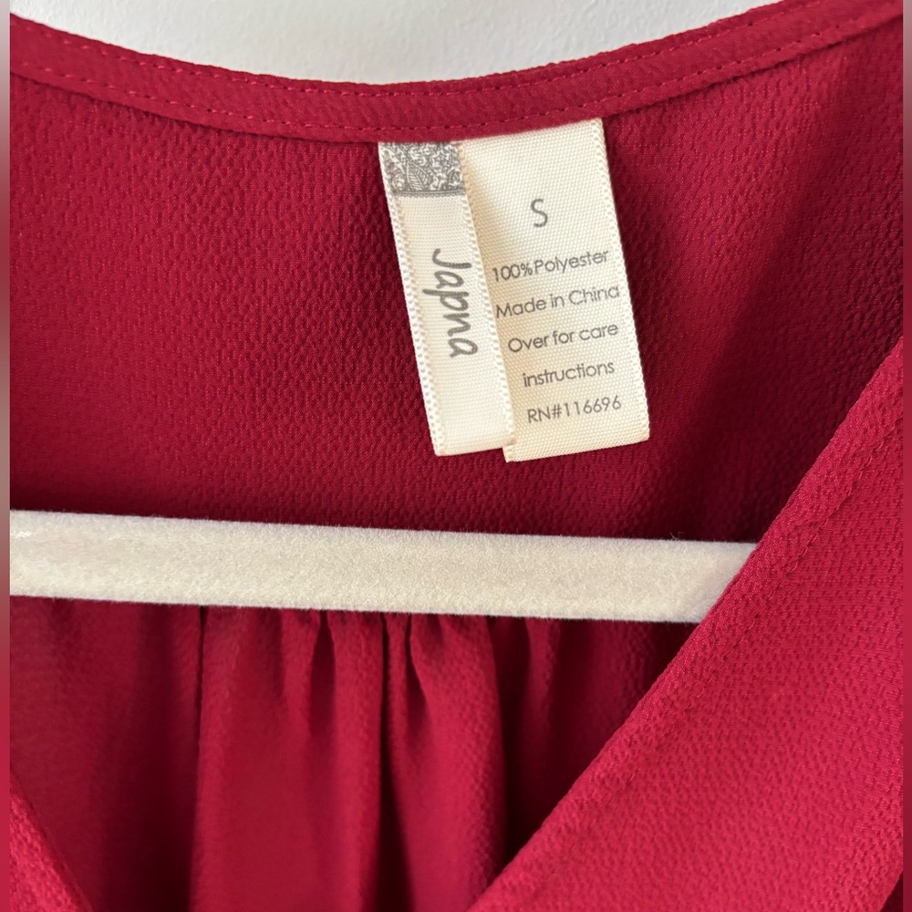 Red blouse - Picture 2 of 2